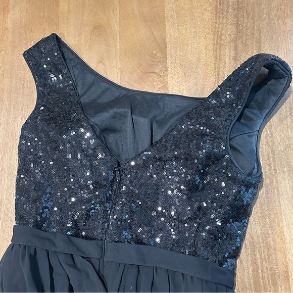 Azazie Black Bridesmaids Dress - Picture 3 of 4